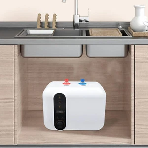 RV 10L 110V Instant Electric Hot Water Heater Shower Compact Mini-Tank Storage - Picture 1 of 16
