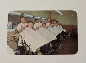 Alte Postkarte Marinebörse Friseursalon Große Seen Trainingszentrum 60er Jahre - Bild 1 von 2