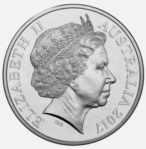 2017 AUSTRALIAN 5 CENT COIN | QEII | ECHIDNA | DECIMAL CURRENCY - Picture 1 of 2