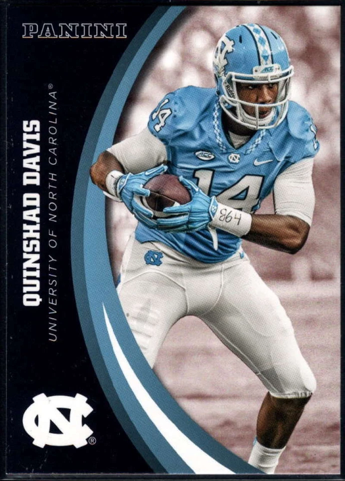Quinshad Davis 2016 Panini North Carolina #14 ID:31866 - Image 1 of 1