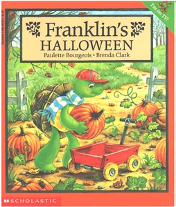 Franklin's Halloween Paulette Bourgeois Brenda Clark Kids TV Scholastic 1996 PB - Picture 1 of 2