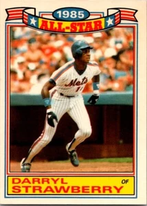 1986 Topps Baseball #19 Darryl Strawberry *EX* - Picture 1 of 2