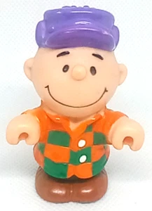 Vintage Peanuts Charlie Brown Rubber Figure 1950-1965 Synd. - Picture 1 of 4