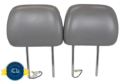 Conjunto de encosto de cabeça ativo couro cinza dianteiro Jeep Grand Cherokee 2012-2021 fabricante de equipamento original - Imagem 1 de 4