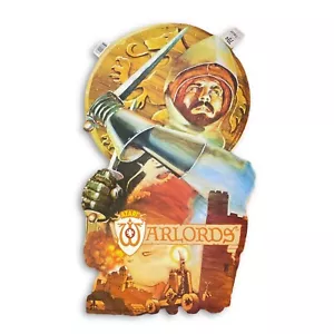 1982 ATARI Warlords 2-SIDED ADVERTISING STORE VIDEO GAME DISPLAY DIECUT POSTER - Picture 1 of 4