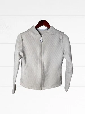 Chaqueta Cherokee con cremallera para mujer pequeña, beige tostado Foto 1 de 4