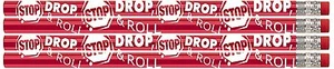 D2014 Stop Drop & Roll Designer Pencils. Non toxic. USA Made. ExpressPencilsTM - Picture 1 of 1
