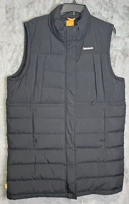 Chaleco acolchado largo Timberland para mujer negro talla XXL 2XL Foto 1 de 4
