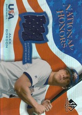 2004 (TEAM USA) SP Prospects National Honors USA Jersey #AG Alex Gordon
