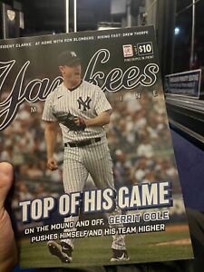 Gerrit Cole New York Yankees Magazine Sept 2023 official program