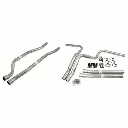 Dynomax 89004 Dual Pipe Kit For Suburban K10 K20 K30 K2500 K3500 V1500-V3500 - Image 1 of 3