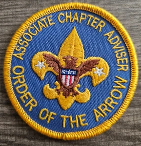 BSA OA Associate Chapter Adviser position patch 3" - Scout Stuff Backing - Picture 1 of 2