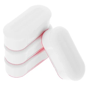 4 PC Toilet Seat Bumpers WC-Sitz Dichtung Ersatzstoßstangen Sitzstoßstangen-Kit - Bild 1 von 18