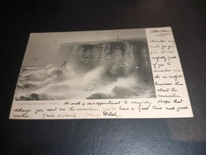 Künstlergezeichnetes, flunderendes Schiff, FLAMBOROUGH, Yorkshire - Raphael Tuck & Sons - Bild 1 von 2