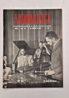 AUDIO MUSICA, No.130 FEBRUARY 1965 THE MODERN JAZZ QUARTET / VON KARAJAN - Image 1 of 4