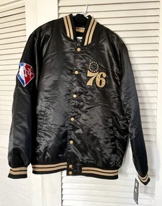 Vintage Starter Black Label Philadelphia 76ers Jacket New With Tags size XL - Picture 1 of 7