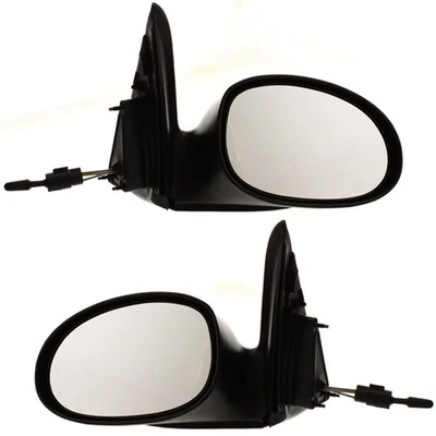 JUEGO DE PARES DE ESPEJOS RETROVISORES PARA 04-09 PT Cruiser Wagon control remoto manual no plegable Foto 1 de 4