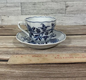 Blue Danube Blue Onion China Cup & Saucer Set - Picture 1 of 6