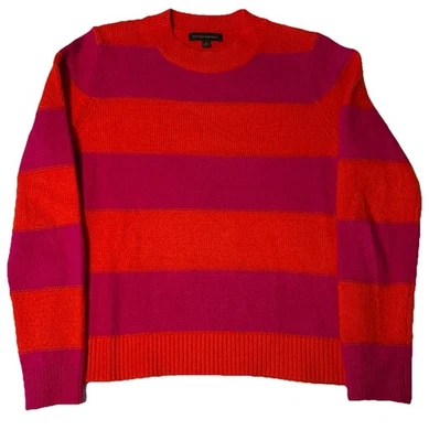 Suéter BANANA REPUBLIC laranja e rosa escuro, tamanho médio - Imagem 1 de 3