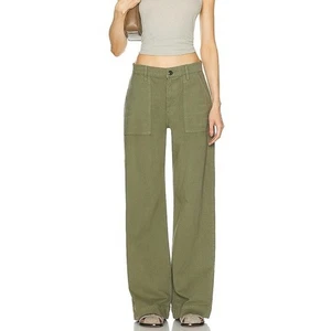 Re/done Baker Hose Military Green 27 - Bild 1 von 7