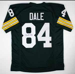 Carroll Dale Signed Green Bay Packers Custom Jersey (JSA COA) XL - Picture 1 of 3