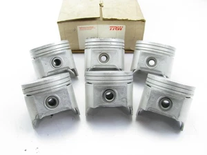 TRW L3063F-30 Forged Engine Piston Set .030" 1964-1969 Chevy 164 Corvair 2.7L H6 - Picture 1 of 3