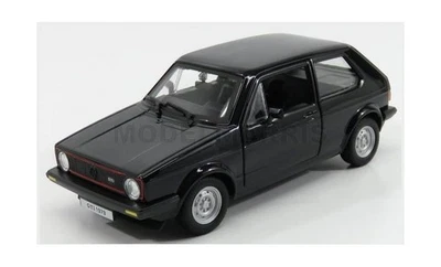 BURAGO BU21089BK VOLKSWAGEN - GOLF MKI GTi 1979 - BLACK - 1/24 - Immagine 1 di 2