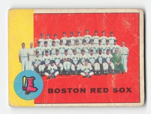 1963 Topps #202 Boston Red Sox Poor - Bild 1 von 2