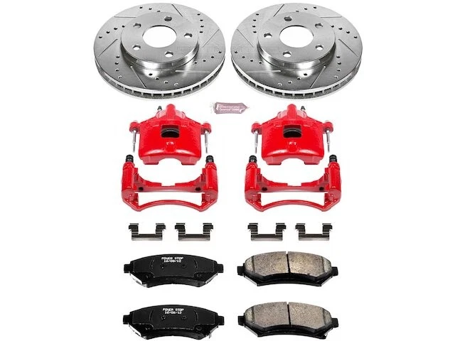 Kit de pastillas de freno delanteras y rotor para Buick Century 1997-2005 1998 1999 2000 JQ636PG Foto 1 de 1
