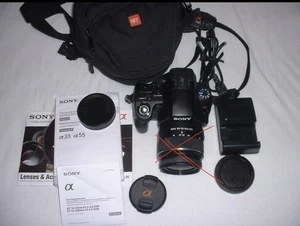 Sony SLT-A55VL Alpha 55 DSLR-Camera, Originalverpackung Zubehörpaket, Body - Bild 1 von 5