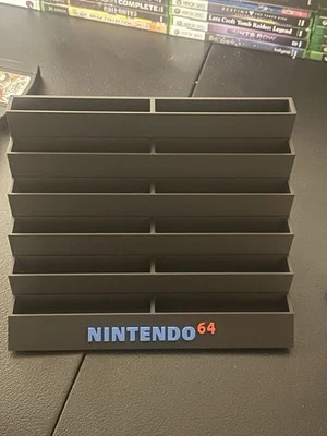 N64 NINTENDO 12-SLOT GAME HOLDER CARTRIDGE CASE - Image 1 of 2