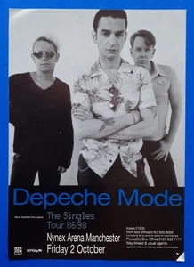 DEPECHE MODE The Singles Tour 86 98 UK 1998 Promo Flyer (150mm x 210mm) - Bild 1 von 1