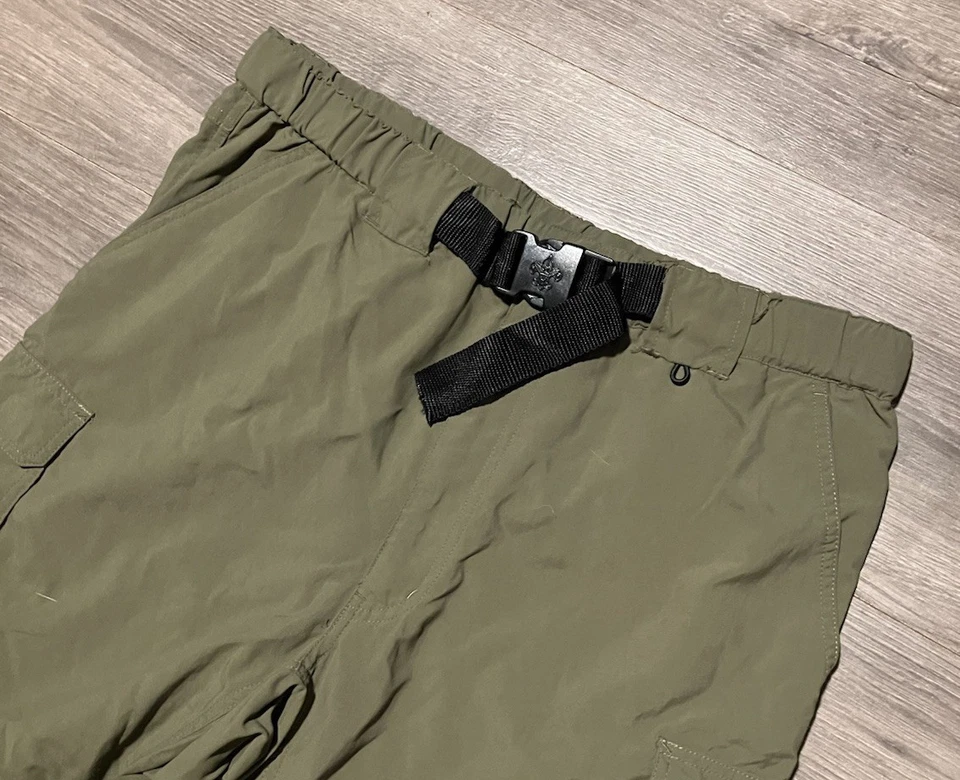 Boy Scouts Of America BSA Switchback Pants Green Cargo Convertible Size Medium - Image 1 of 4