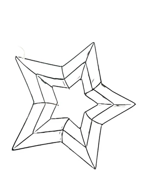 3 pack Star Wreath Forms - Image 1 of 2