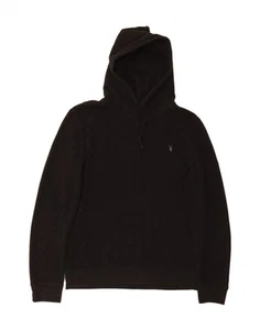 ALL SAINTS Mens Hoodie Jumper Medium Black Cotton CY07 - Picture 1 of 3