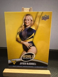 2025 Upper Deck World of Sports - Jayden McDonnell #280 WEST VIRGINIA  - Picture 1 of 2