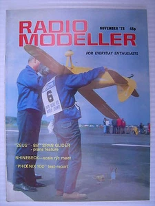 Radio Modeller - Noviembre 1978 - Control Revista Para Everyday Enthusiasts - Imagen 1 de 3