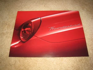 2002 Ford Thunderbird auto show sales brochure catalog literature 8 pg - Picture 1 of 1
