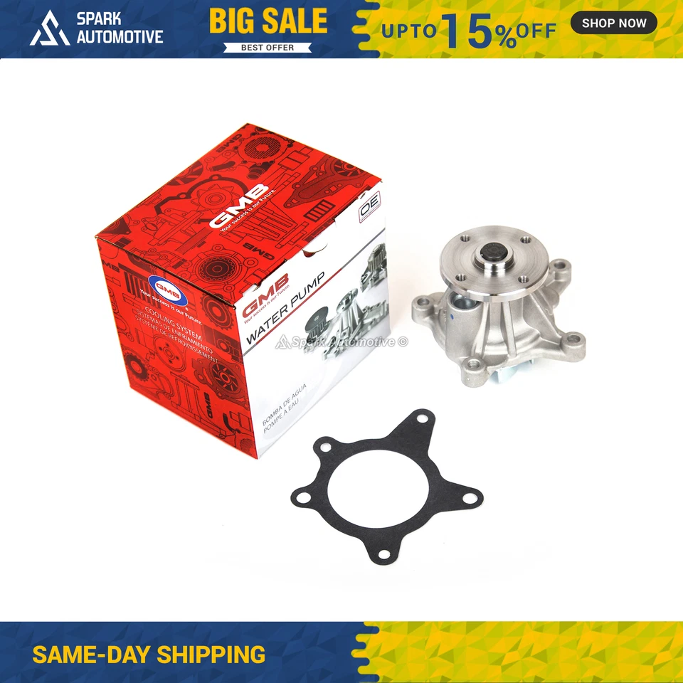 Bomba de agua GMB apta para Hyundai Accent Elantra Kona Sonata Kia Rio Forte Soul 1,6 L Foto 1 de 4