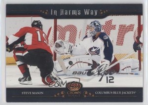 2011-12 Panini Crown Royale In Harm's Way Expo 12 /5 Steve Mason #14