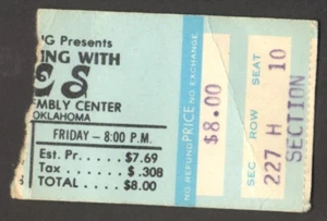 YES CONCERT TICKET STUB TULSA ASSEMBLY CENTER SEPTEMBER 28 1978 OKLAHOMA - Picture 1 of 2
