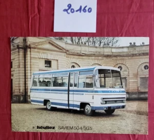 Nr. 20160 / Renault Saviem SG 4 / SG 5 Farbprospekt HEULIEZ - Bild 1 von 1