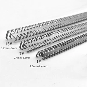 Sistema de fijación de grapas de acero inoxidable para cordones de cinta transportadora - Imagen 1 de 12