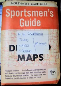 Sportsmen’s Sportsman’s Fishing Guide Northwest California 28 Maps - Picture 1 of 6