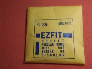 EZFIT REGULAR DOME ROUND PLASTIC WATCH CRYSTAL 35,5MM NOS - Bild 1 von 6