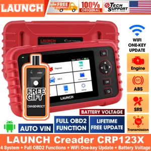 LAUNCH CRP123X CR319 OBD2 Diagnostic Scanner SRS ABS Check Engine Code Reader - Picture 1 of 36