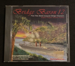 BRIDGE BARON 12 Videojuego PC CD-ROM para ordenador 2001 Mac Windows 95 97 etc - Imagen 1 de 3