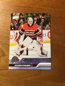 2023-24 UD Upper Deck Series 1 Young Guns - 207 Jaxson Stauber - Chicago