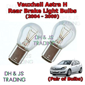 For Vauxhall Astra Rear Brake Light Bulbs Pair of Stop Tail Bulb MK5 H (04-09) - Picture 1 of 1