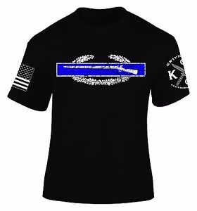 CIB T-shirt Distressed | US ARMY Infantry | Knives Out | Veteran I Patriot